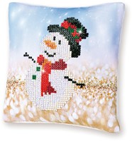 Diamond Dotz Diamond Dotz - Snowman Top Hat Pillow
