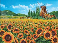 Diamond Dotz Diamond Dotz - Sunflower Windmill