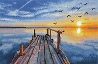 Diamond Dotz Diamond Dotz - Sunset Jetty