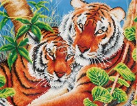 Diamond Dotz Diamond Dotz - Tender Tigers