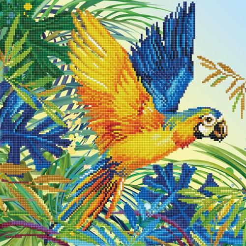 Diamond Dotz Diamond Dotz - Tropical Majesty