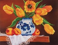 Diamond Dotz Diamond Dotz - Yellow Tulips