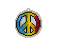 Wizardi Diamond Painting Hippie - Creative Toy for Kids and Adults