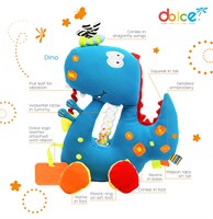 Dolce Toys Classic activity cuddly toy dinosaur Diego - Medium-3