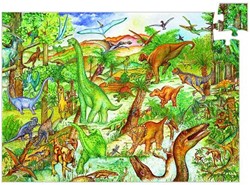 Djeco Dinosaurs 100 pcs + booklet