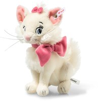 Steiff plush Disney Aristocats Marie cuddly toy - white - 18 cm - movie plush-2