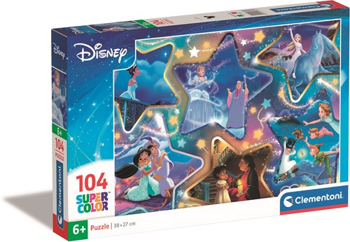 Clementoni Disney puzzle - 104 pieces - kids jigsaw - cartoon-2