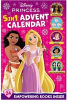 Disney princess advent calendar 5-in-1 with stories and activities