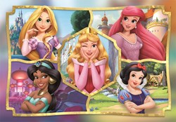 Clementoni puzzle Disney Princess - 104 pieces cardboard toy