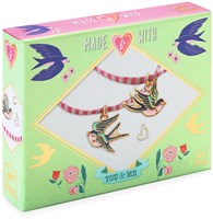 Djeco jewellery set beads bracelets Bird Ribbons children-3