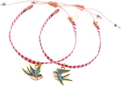 Djeco jewellery set beads bracelets Bird Ribbons children