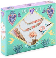 Djeco bracelet making Miyuki and Hearts - beads set for kids-3