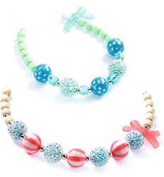 Djeco beads & jewellery Bubble Beads, Silver - creative craft set