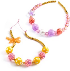 Djeco beads & jewelry Bubble Beads, Gold - Creative craft set