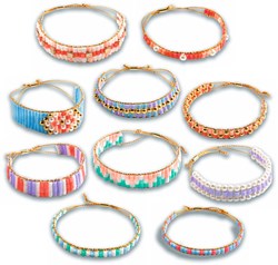 Djeco beads jewelry set creative toy FSC mix