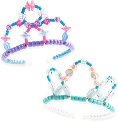 Djeco beads toy - Duo of tiaras, blue, creative crafting set