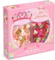 Djeco tiara craft set - creative jewelry making for kids-3