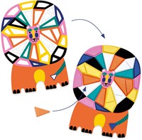 Djeco collage toy Africa - creative crafting for kids-2