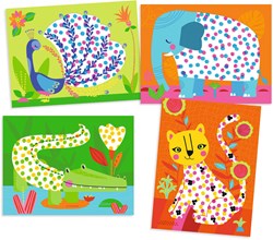Djeco creative dot art set for children - FSC MIX