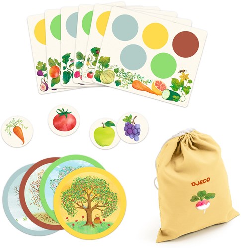 Djeco Vegeto Mondo - FSC MIX wooden toy sustainable