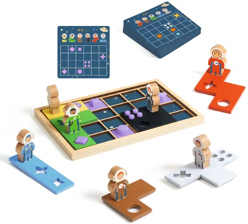 Djeco space puzzle - FSC 100% wooden toy