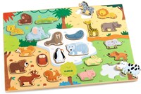 Djeco wooden animal puzzle - educational toy FSC 100%-2