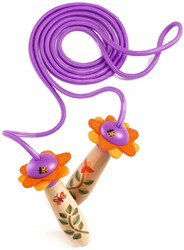Djeco skipping rope toy - adjustable Florita FSC 100% quality