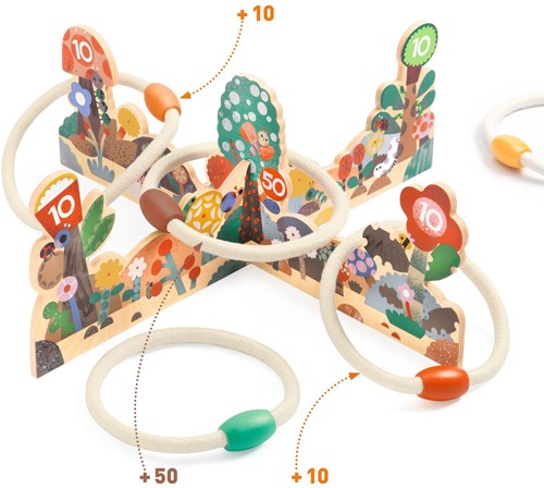 Djeco skill game Gardino - FSC 100% wooden toy-2