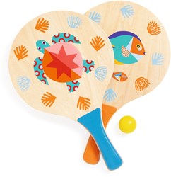 Djeco beach toy - Raquettes plage Sea FSC 100% sustainable