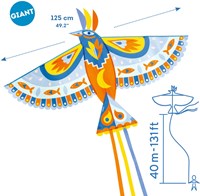 Djeco kite Maxi Bird colorful giant bird toy-2