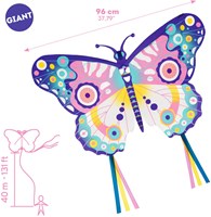 Djeco kite Maxi Butterfly colorful butterfly kite toy-2