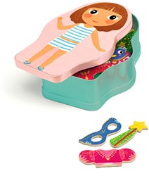 Djeco magnetic toy Inzebox Belissimo - FSC 100% wooden puzzle