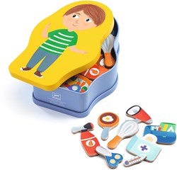 Djeco magnetic toy Inzebox Jobissimo - FSC 100% - creative play