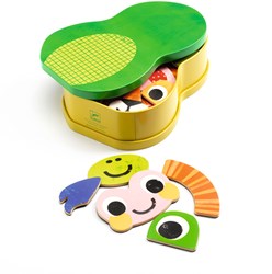 Djeco magnetic toy Zanimals - FSC 100% wooden animal magnets