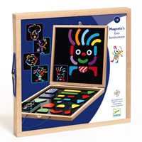 Djeco wooden magnets Geobonhomme - educational toy FSC-3