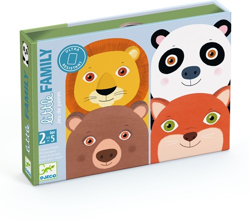 Djeco card game Little Family - educational kids game FSC-2