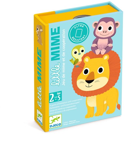 Djeco children's game Little Mime - card game for toddlers and preschoolers-2