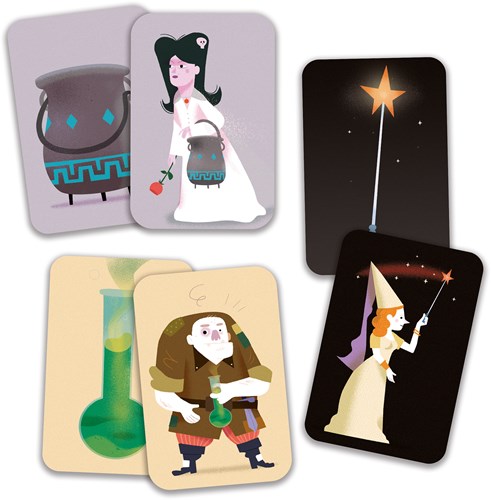 Djeco card game Magic School - memory game for kids