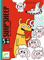 Djeco card game Swip'Sheep - strategic family game FSC MIX-3
