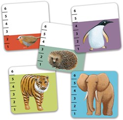 Djeco card game Batanimo - FSC cardboard educational kids game