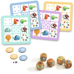 Djeco classic game Yams - wooden dice game for children