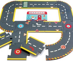 Djeco puzzle circuit - educational toy - 26 pieces