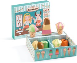 Djeco toy set - GOURMANDISES Lina & Lino - role play