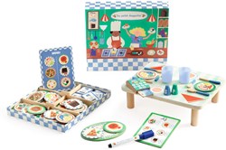 Djeco toy restaurant set - role play for children - FSC wood