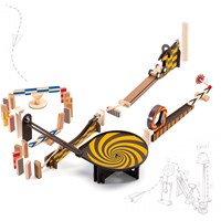 Djeco wooden toy Zig & Go - Wroom - 45 pieces FSC building set