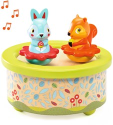 Djeco music box Friends Melody - FSC wooden toy gift