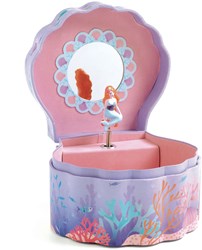 Djeco music box mermaid - enchanting jewelry box for children