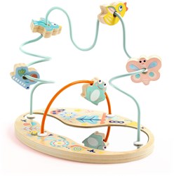 Djeco baby toy bead maze Baby Loopi FSC 100% sustainable
