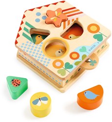 Djeco wooden shape sorter Cachaboom - FSC 100% sustainable toy