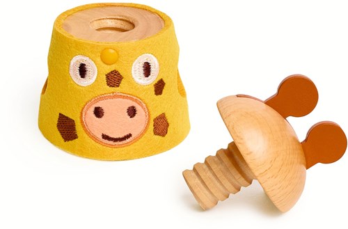 Djeco baby toy SoftiVis - colourful and sustainable FSC wood-2